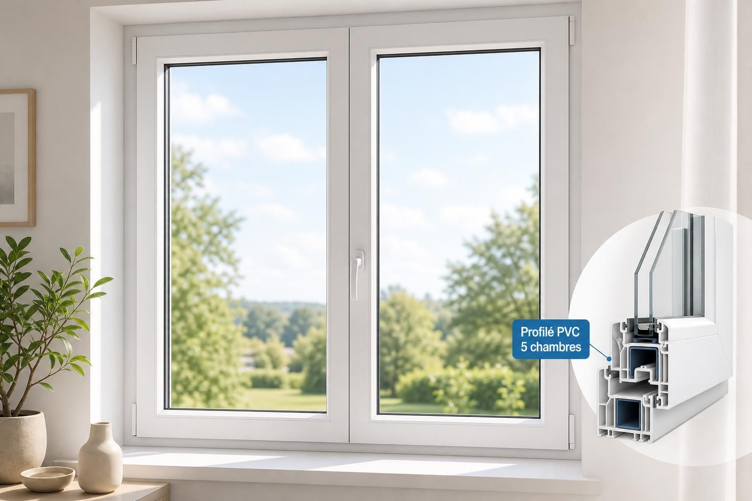 découvrez tout sur le double vitrage pvc : sa composition, ses performances énergétiques et les critères essentiels pour bien choisir votre fenêtre.