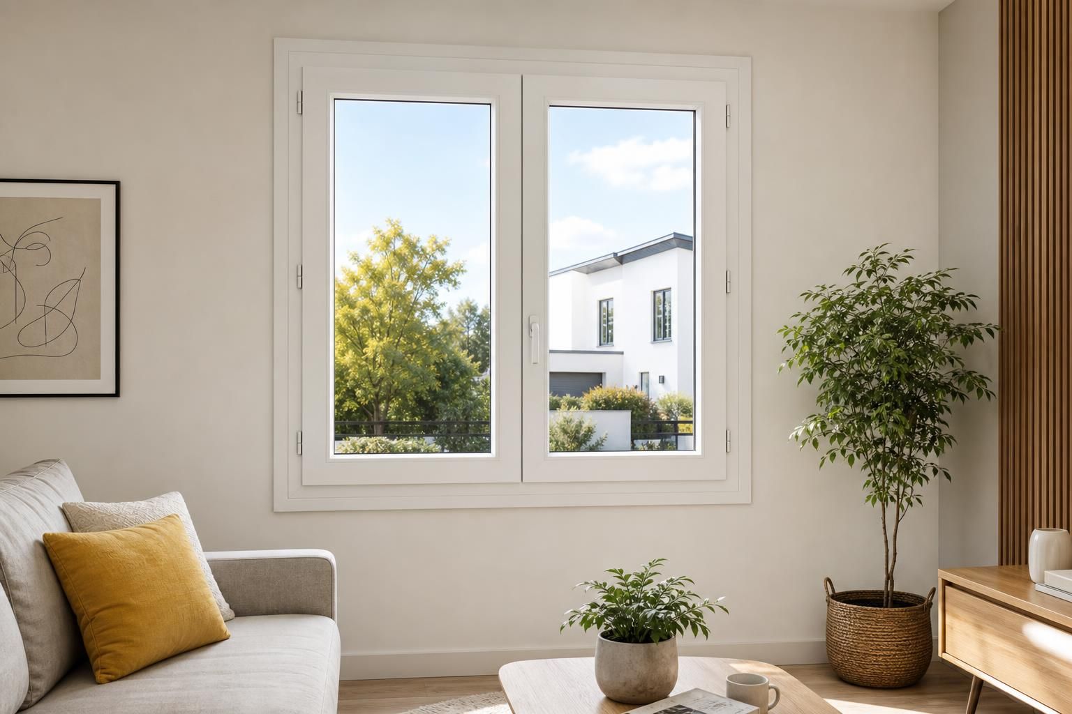 découvrez tout sur les fenêtres pvc 2 vantaux : dimensions standards, types disponibles et prix pour bien choisir votre installation.